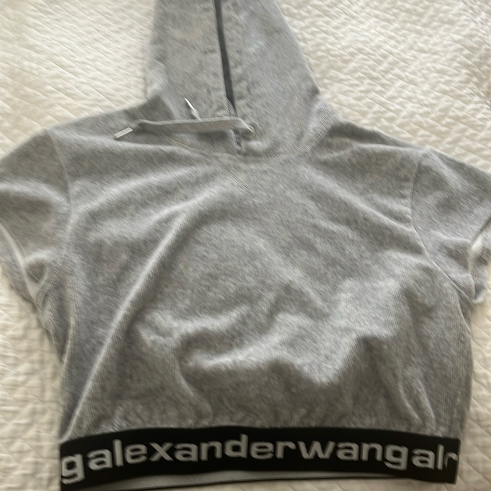 Crop top hoodie